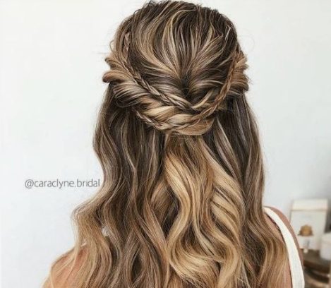Peinados de invitadas a una boda con trenzas - Raul de Andreas peluquer&iacute;a Bilbao